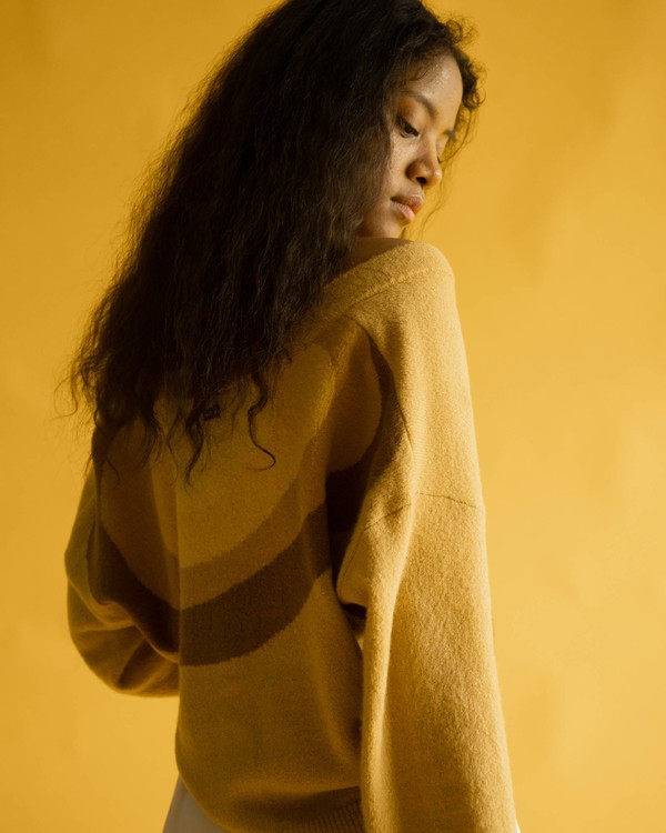 2 Trippy Dana Pioneer - Cropped Cardigan for Women  X3JPRARVS1 RVCA