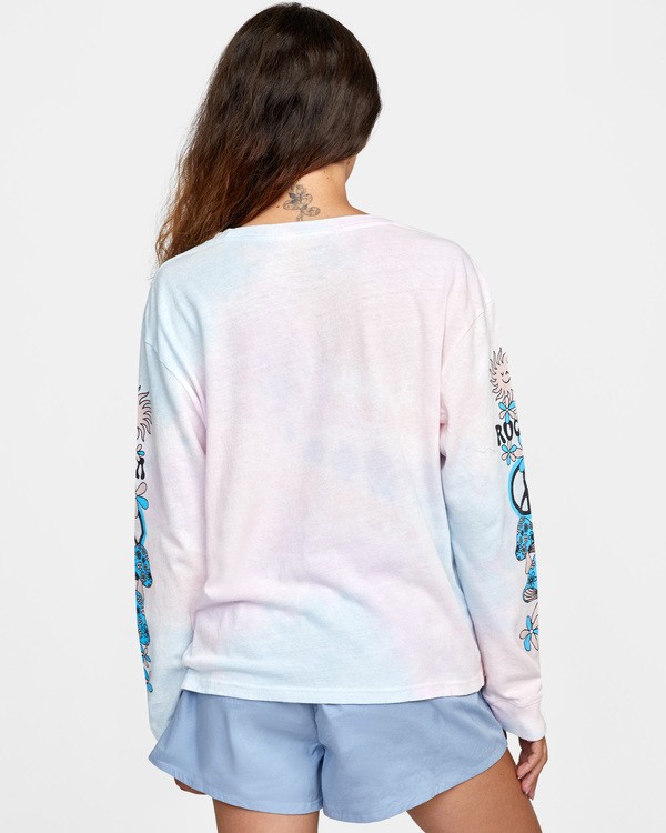 1 Peace - Long Sleeve T-Shirt for Women  X3LSRARVS1 RVCA