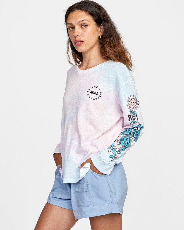 3 Peace - Long Sleeve T-Shirt for Women  X3LSRARVS1 RVCA