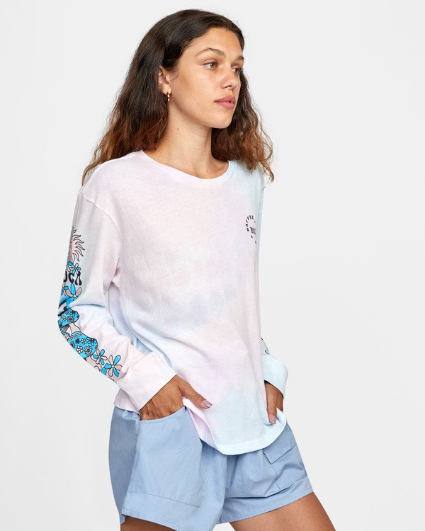 4 Peace - Long Sleeve T-Shirt for Women  X3LSRARVS1 RVCA