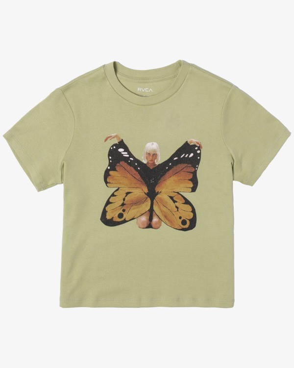 9 Trippy Dana Butterfly - T-Shirt for Women  X3SSRBRVS1 RVCA