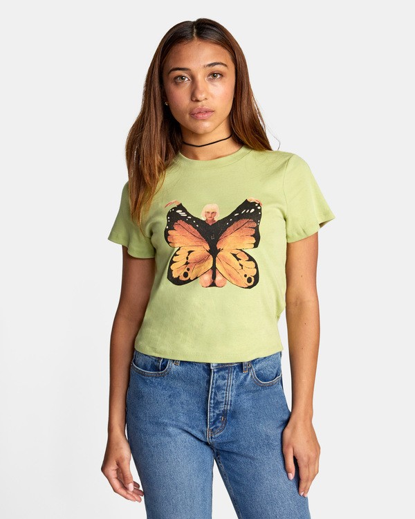 1 Trippy Dana Butterfly - T-Shirt for Women  X3SSRBRVS1 RVCA