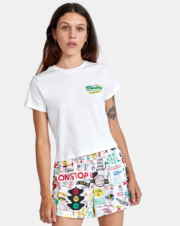 0 Espo Time - Camiseta para Mujer  X3SSRDRVS1 RVCA