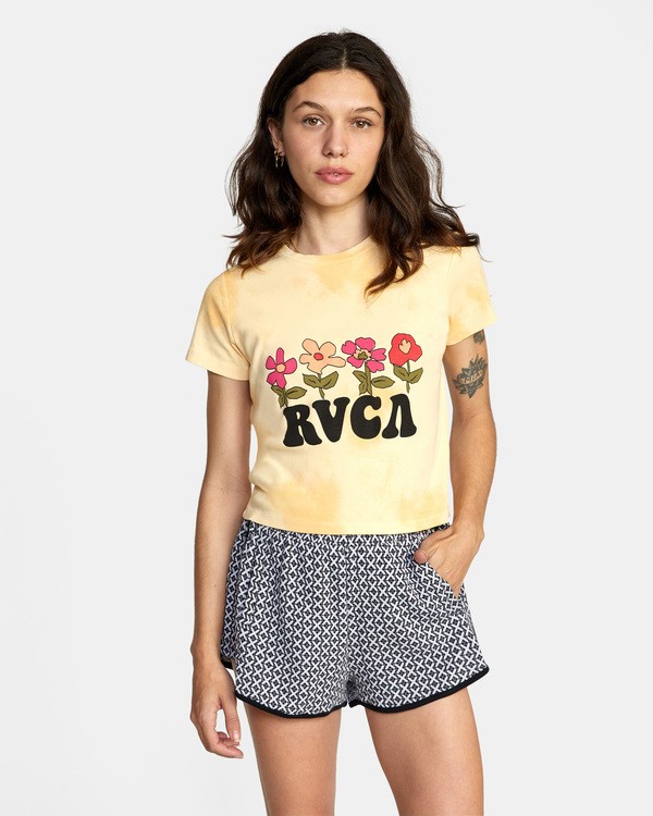 0 Freedom Flower - T-Shirt for Women  X3SSRERVS1 RVCA