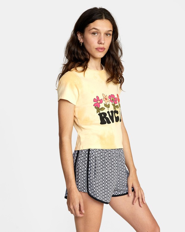 4 Freedom Flower - T-Shirt for Women  X3SSRERVS1 RVCA