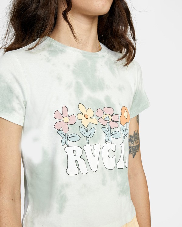 6 Freedom Flower - T-Shirt for Women White X3SSRERVS1 RVCA
