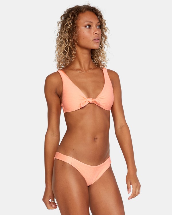 5 La Jolla - Bikini Top for Women Orange X3STRIRVS1 RVCA