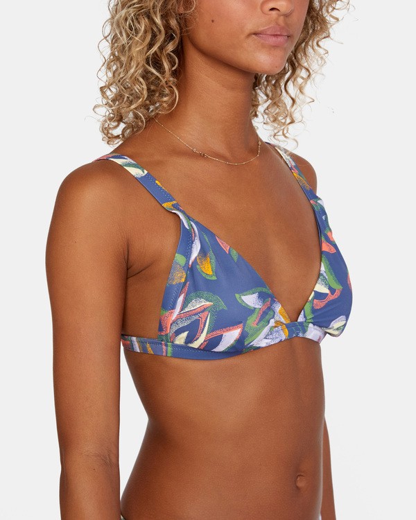 6 Pixie Hi-Tri - Recyceltes Bikinioberteil für Frauen  X3STRPRVS1 RVCA