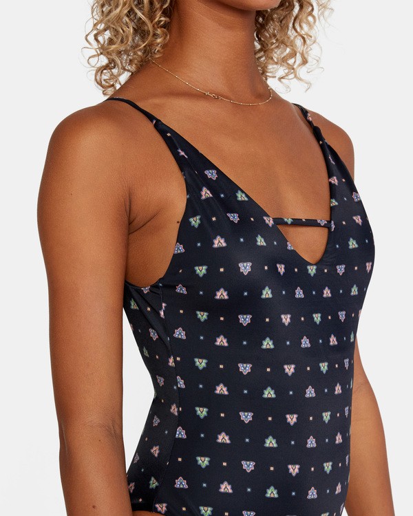4 Foulard - Recycled One-Piece Swimsuit for Women  X3SWRARVS1 RVCA