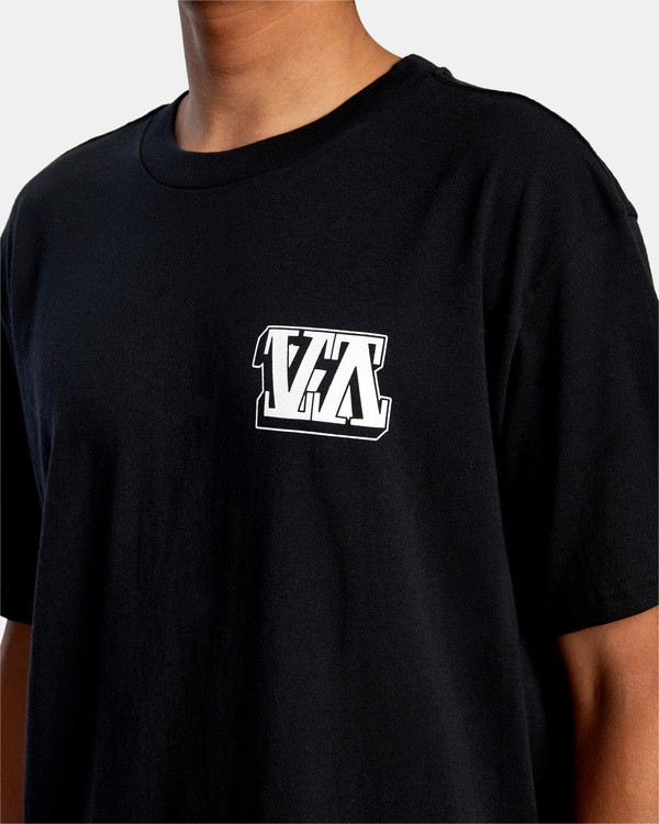 4 VA Sport Defer Big Block - T-Shirt für Männer  X4SSMARVS1 RVCA