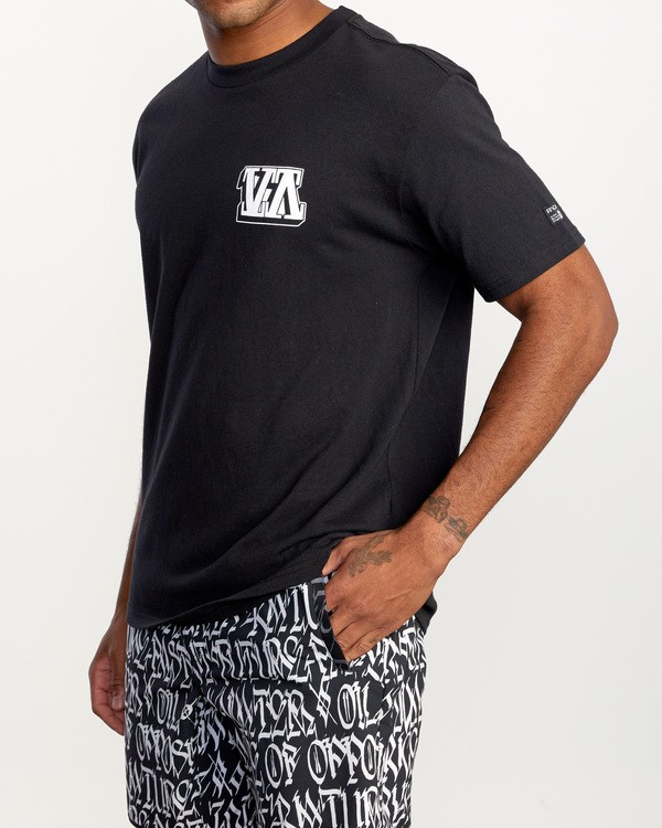 5 VA Sport Defer Big Block - T-Shirt für Männer  X4SSMARVS1 RVCA