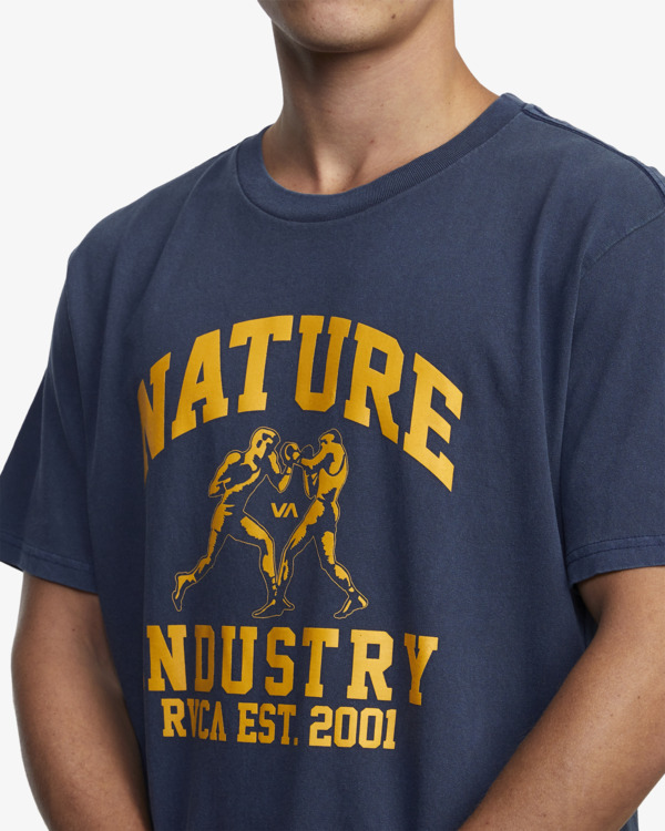 7 Boxing Alma Mater - Camiseta para Hombre Azul X4SSMBRVS1 RVCA