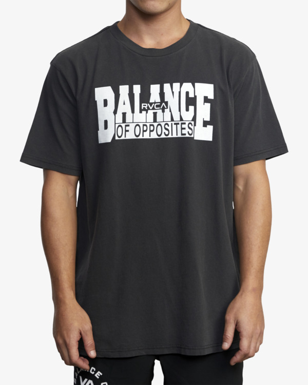 1 VA Sport RVCA Balance Block - T-Shirt for Men  X4SSMCRVS1 RVCA