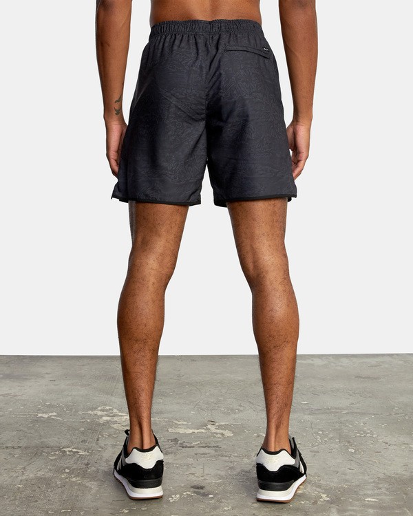 3 VA Sport Yogger IV - Recycled Performance Training Shorts for Men Black X4WKMARVS1 RVCA