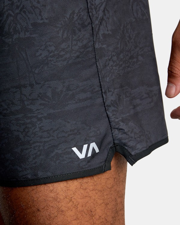 4 VA Sport Yogger IV - Recycled Performance Training Shorts for Men Black X4WKMARVS1 RVCA