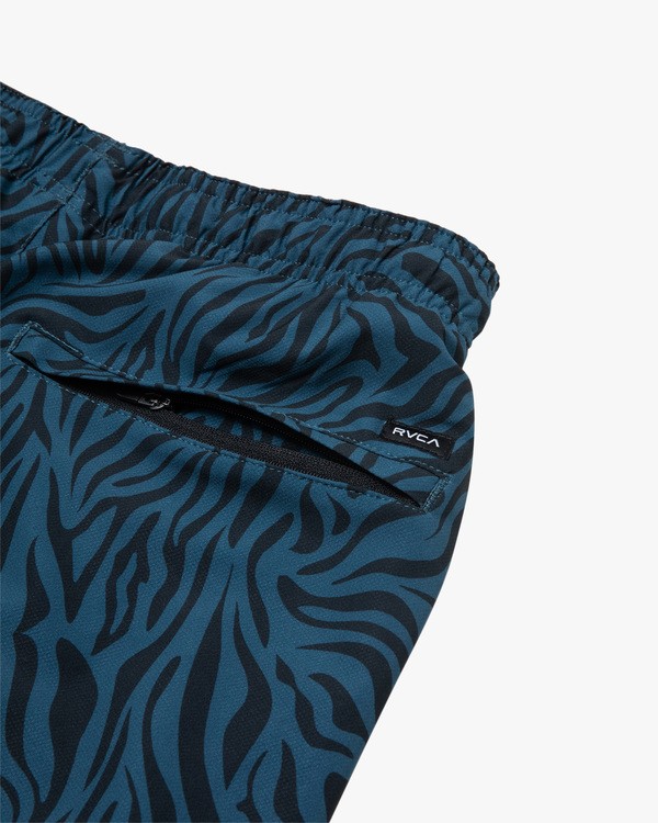 14 VA Sport Yogger Stretch - Recycled Performance Training Shorts for Men Blue X4WKMBRVS1 RVCA