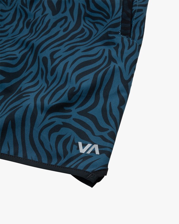 15 VA Sport Yogger Stretch - Recycled Performance Training Shorts for Men Blue X4WKMBRVS1 RVCA