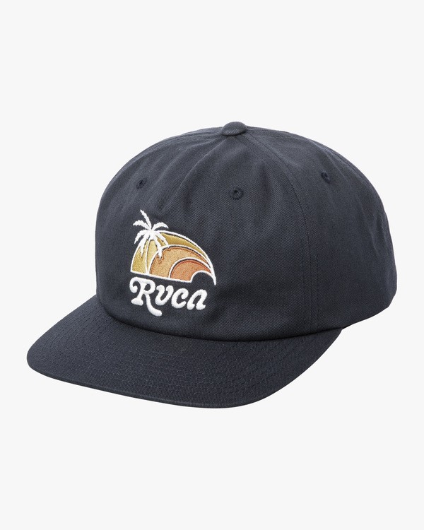 0 Souvenir - Gorra con cincha posterior de ajuste para Hombre Azul X5CPRFRVS1 RVCA