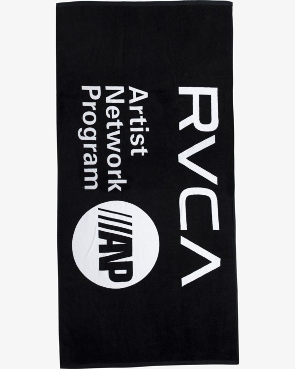 0 ANP Towel - Serviette de plage pour Homme Noir X5TORARVS1 RVCA
