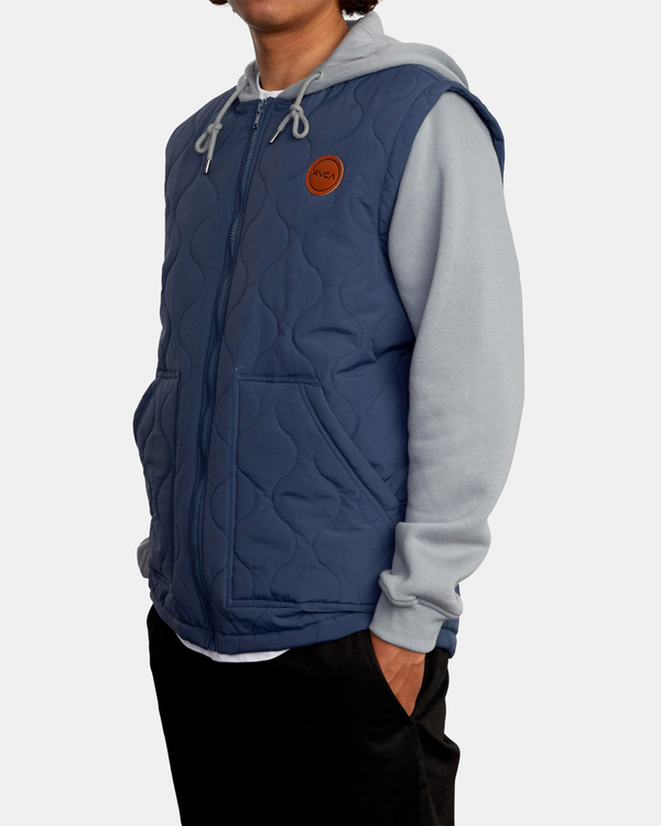 4 Grant Puffer - Sweat à capuche pour Homme  Z1FLRCRVF1 RVCA