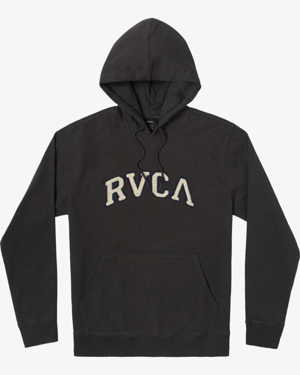 0 Concord Applique - Sudadera con Capucha para Hombre Negro Z1HORIRVF1 RVCA
