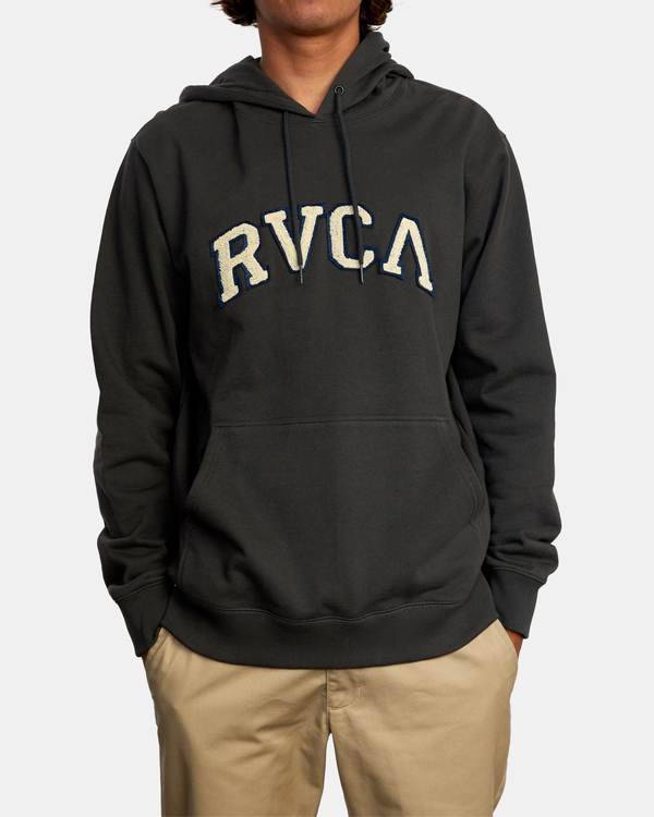 1 Concord Applique - Sudadera con Capucha para Hombre Negro Z1HORIRVF1 RVCA