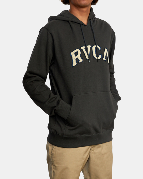 5 Concord Applique - Sudadera con Capucha para Hombre Negro Z1HORIRVF1 RVCA