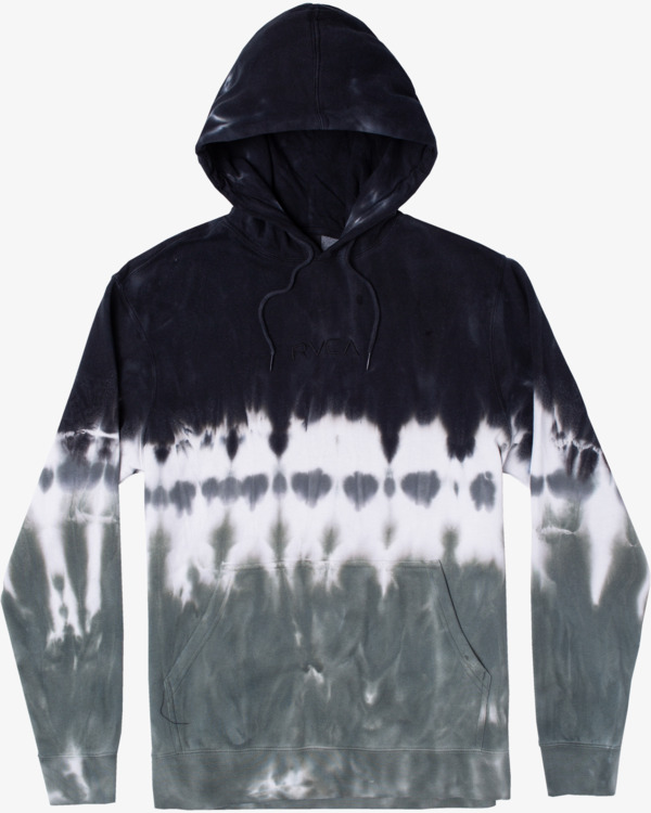 Rvca tie dye hoodie top