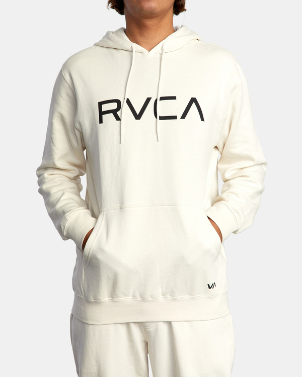 White rvca hoodie outlet