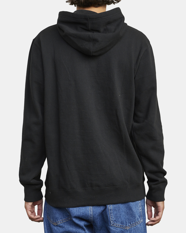 2 Recession Americana - Sudadera con Capucha para Hombre Negro Z1HORWRVF1 RVCA