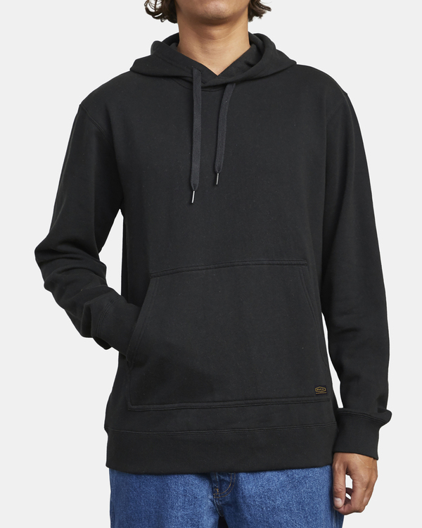 1 Recession Americana - Sudadera con Capucha para Hombre Negro Z1HORWRVF1 RVCA