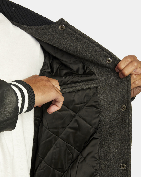 8 Letterman - Varsity Jacket for Men  Z1JKRFRVF1 RVCA
