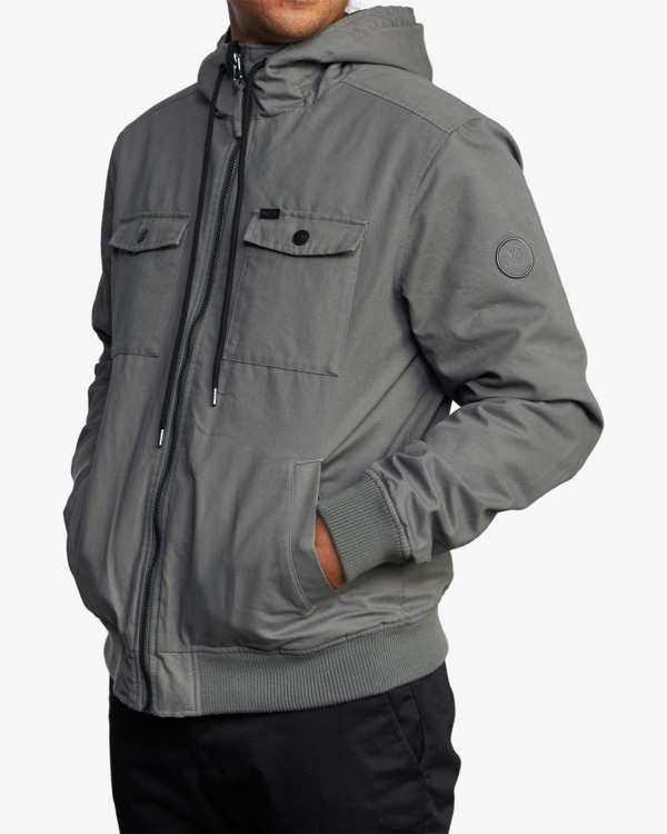 4 Hooded 2 - Jacket for Men  Z1JKRMRVF1 RVCA