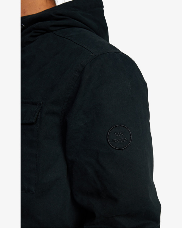 5 Hooded 2 - Jacket for Men Black Z1JKRMRVF1 RVCA