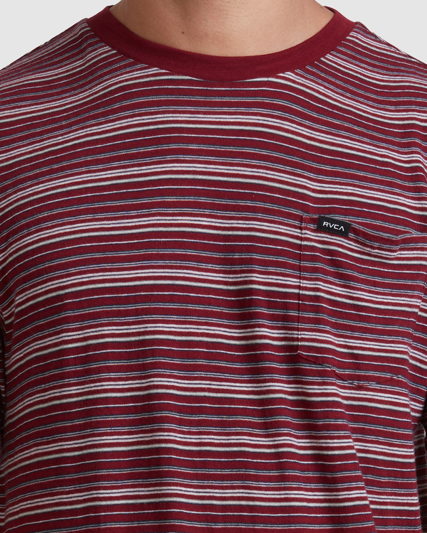 3 Toluca Micro Stripe - Camiseta para Hombre Violeta Z1KTRDRVF1 RVCA