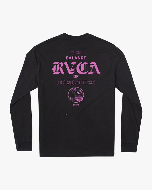 1 Cobra University - Long Sleeve T-Shirt for Men  Z1LSRCRVF1 RVCA