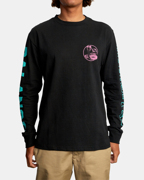 2 Cobra University - Long Sleeve T-Shirt for Men  Z1LSRCRVF1 RVCA