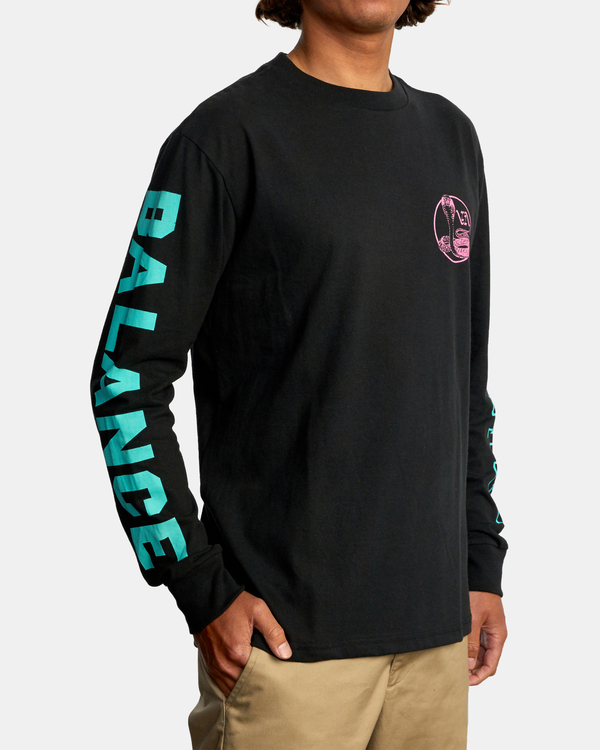 7 Cobra University - Long Sleeve T-Shirt for Men  Z1LSRCRVF1 RVCA