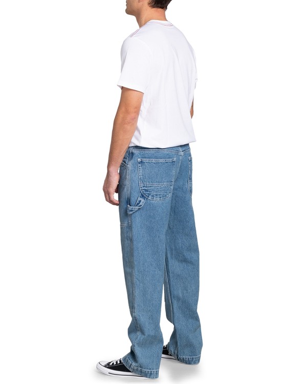 6 Chainmail - Jean baggy pour Homme Bleu Z1PNRBRVF1 RVCA