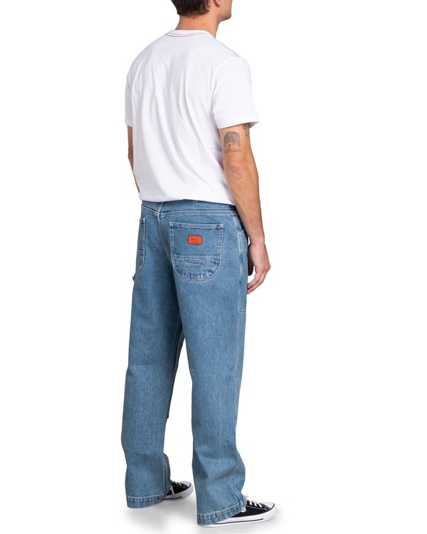 7 Chainmail - Jean baggy pour Homme Bleu Z1PNRBRVF1 RVCA