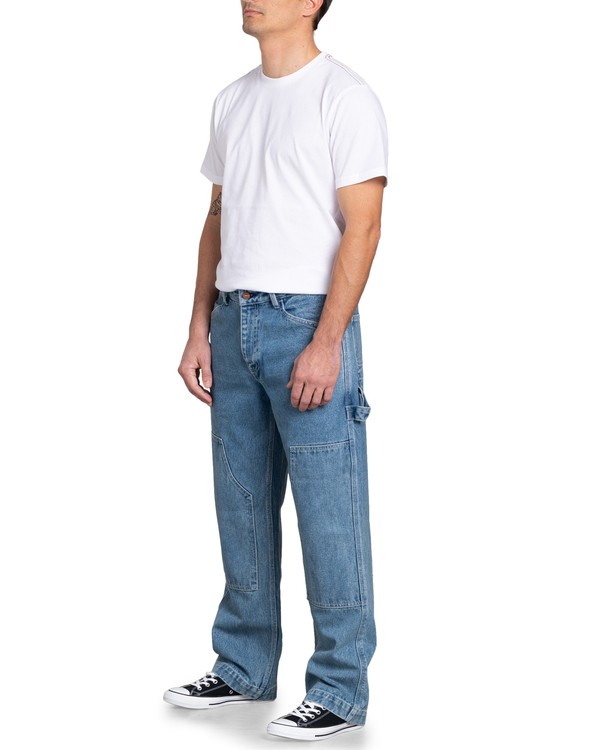 4 Chainmail - Jean baggy pour Homme Bleu Z1PNRBRVF1 RVCA