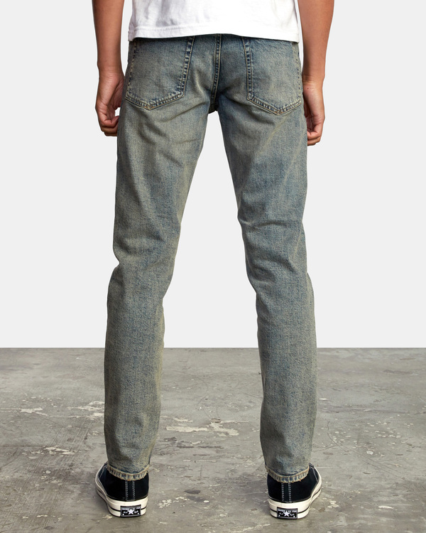 1 Daggers - Slim Fit Trousers for Men Blue Z1PNRCRVF1 RVCA