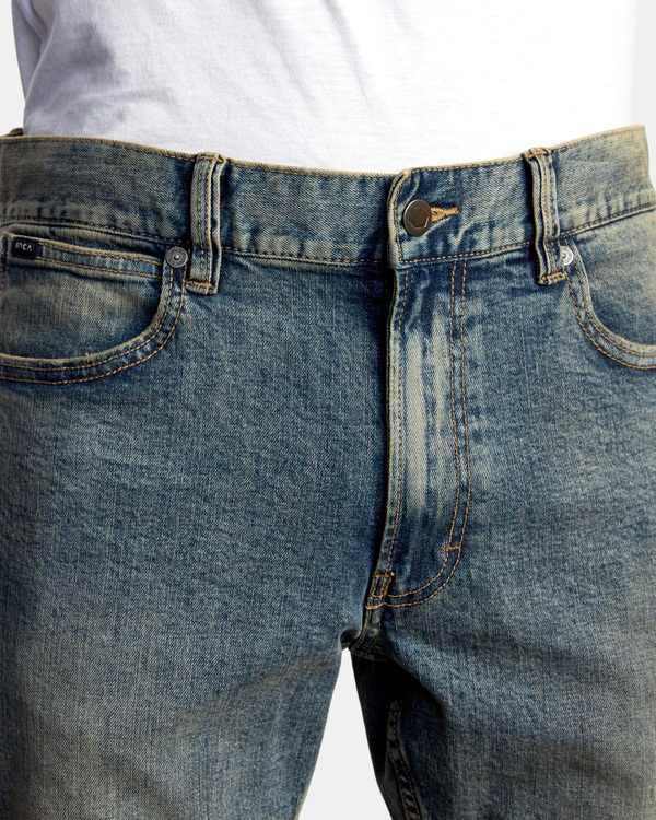 2 Daggers - Slim Fit Trousers for Men Blue Z1PNRCRVF1 RVCA