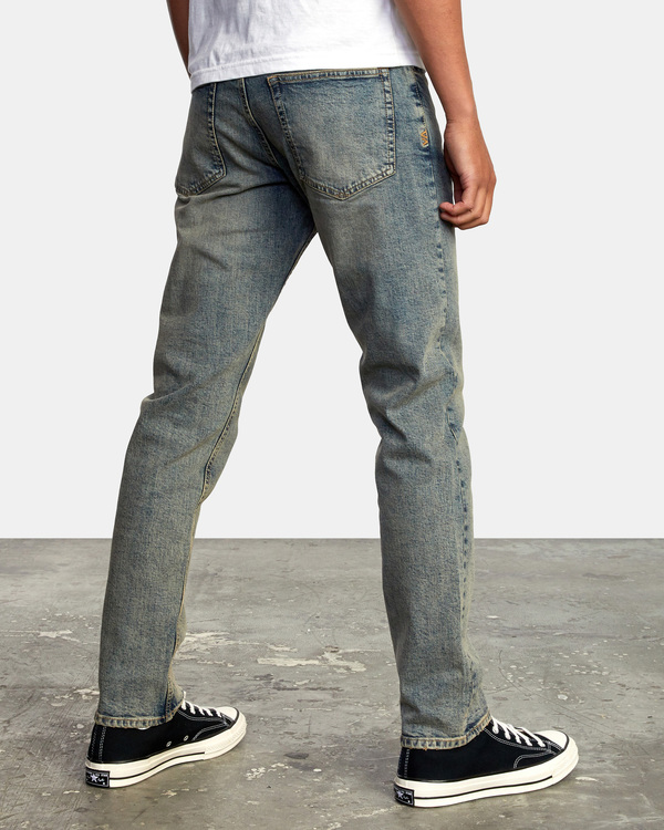 4 Daggers - Slim Fit Trousers for Men Blue Z1PNRCRVF1 RVCA