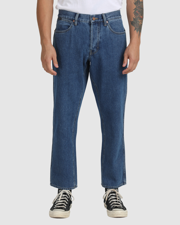 5 New Dawn - Straight Fit Trousers for Men Blue Z1PNRERVF1 RVCA