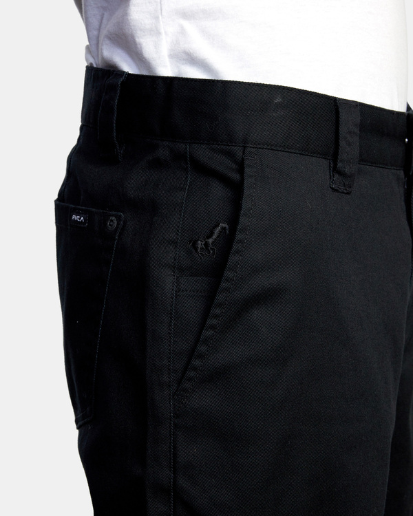 2 Kevin Spanky Long Okapi - Trousers for Men Black Z1PTRHRVF1 RVCA