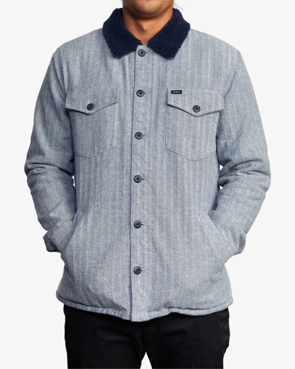 4 Benny - Chemise en flanelle pour Homme  Z1SHRFRVF1 RVCA