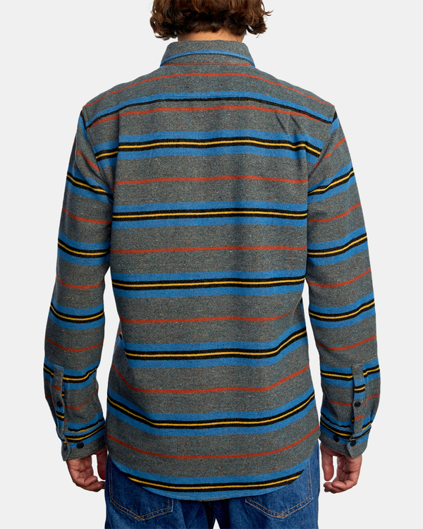 2 Rvca Blanket - Flannel Shirt for Men  Z1SHRWRVF1 RVCA