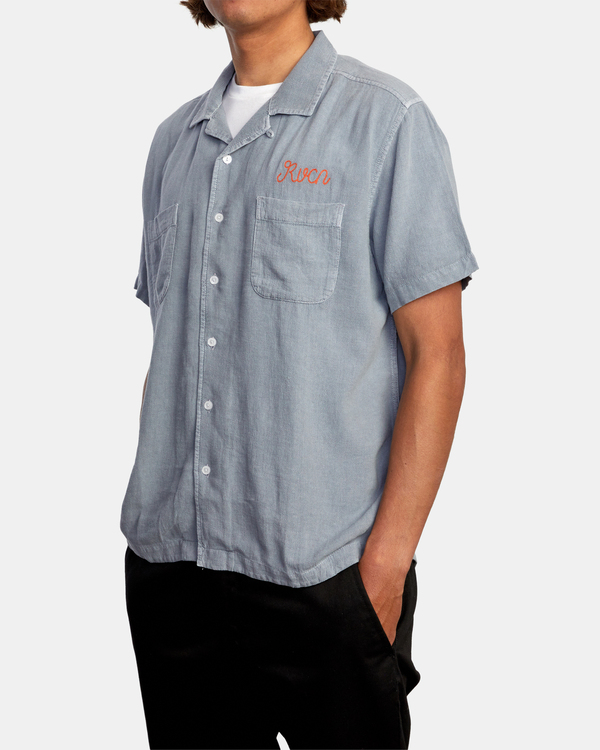 4 Evan Mock W 16" - Camicia da Uomo  Z1SHSDRVF1 RVCA