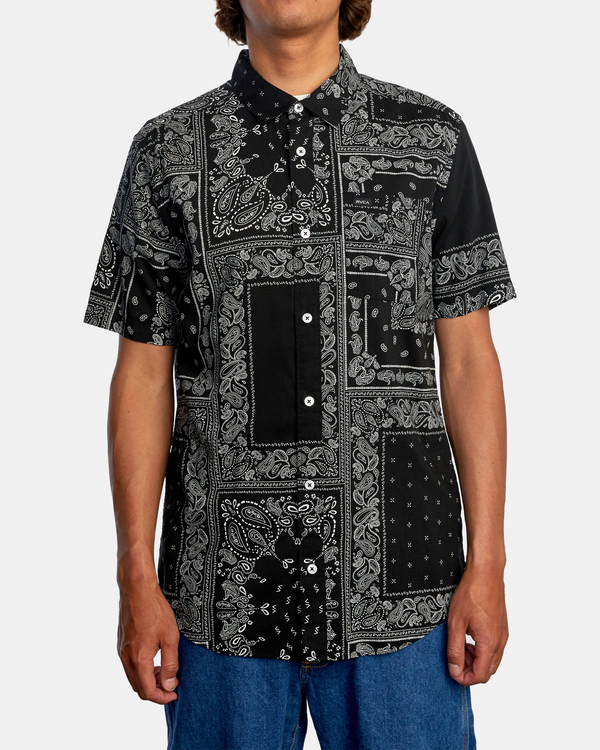 1 Yari - Camisa para Hombre  Z1SHSERVF1 RVCA
